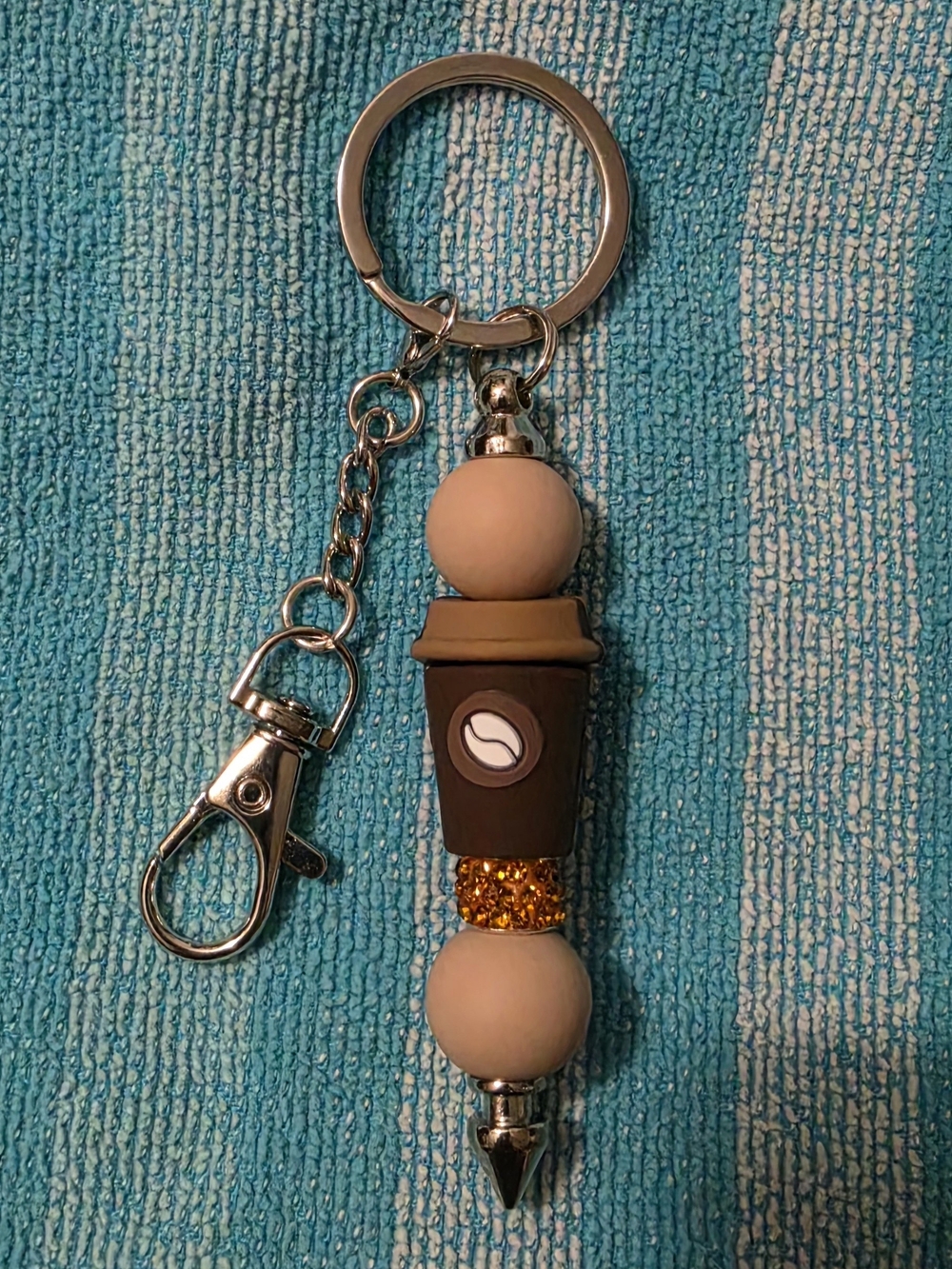 Coffee Keychain Design 2